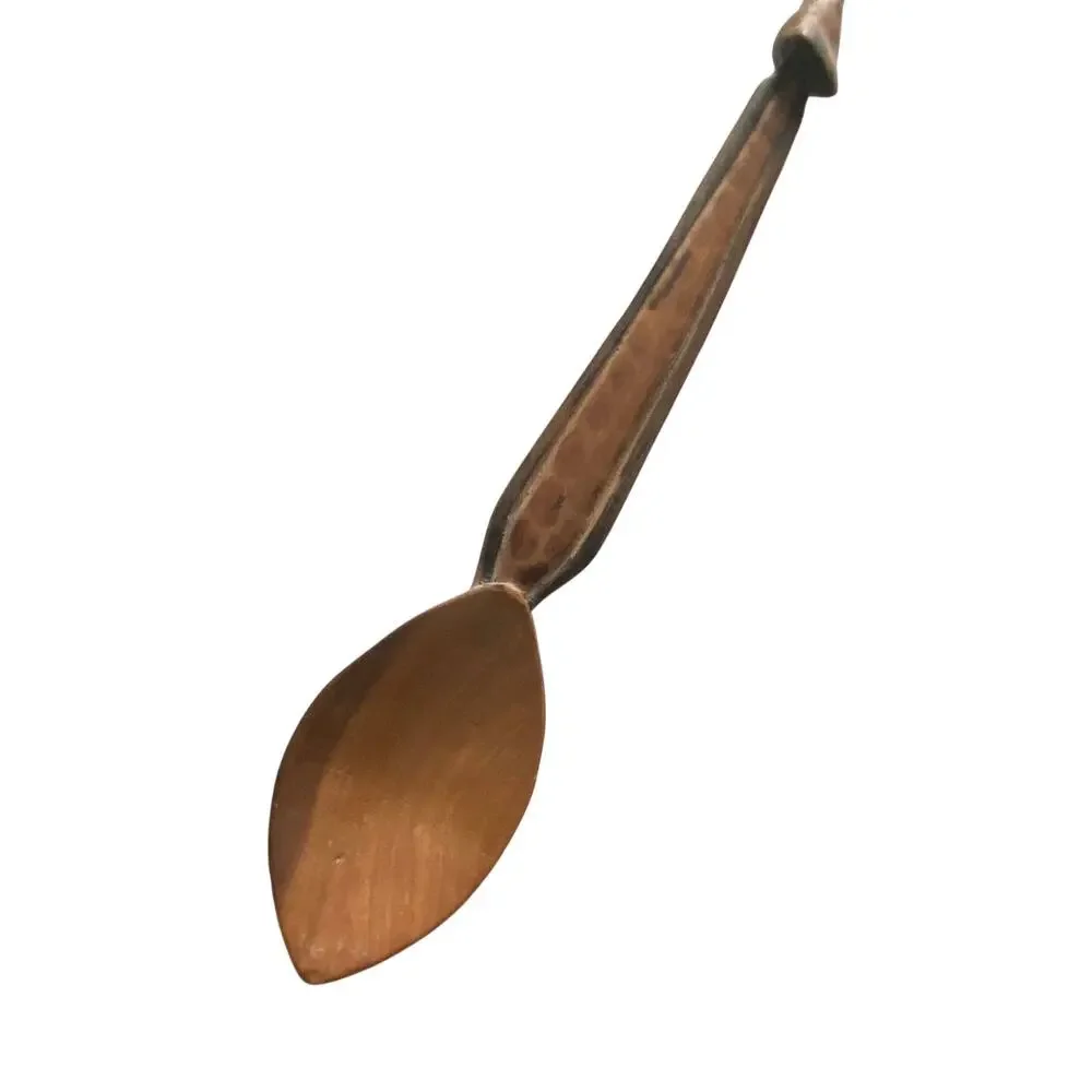 Vintage wooden spoon, hand carved giraffe 10.5 inches long